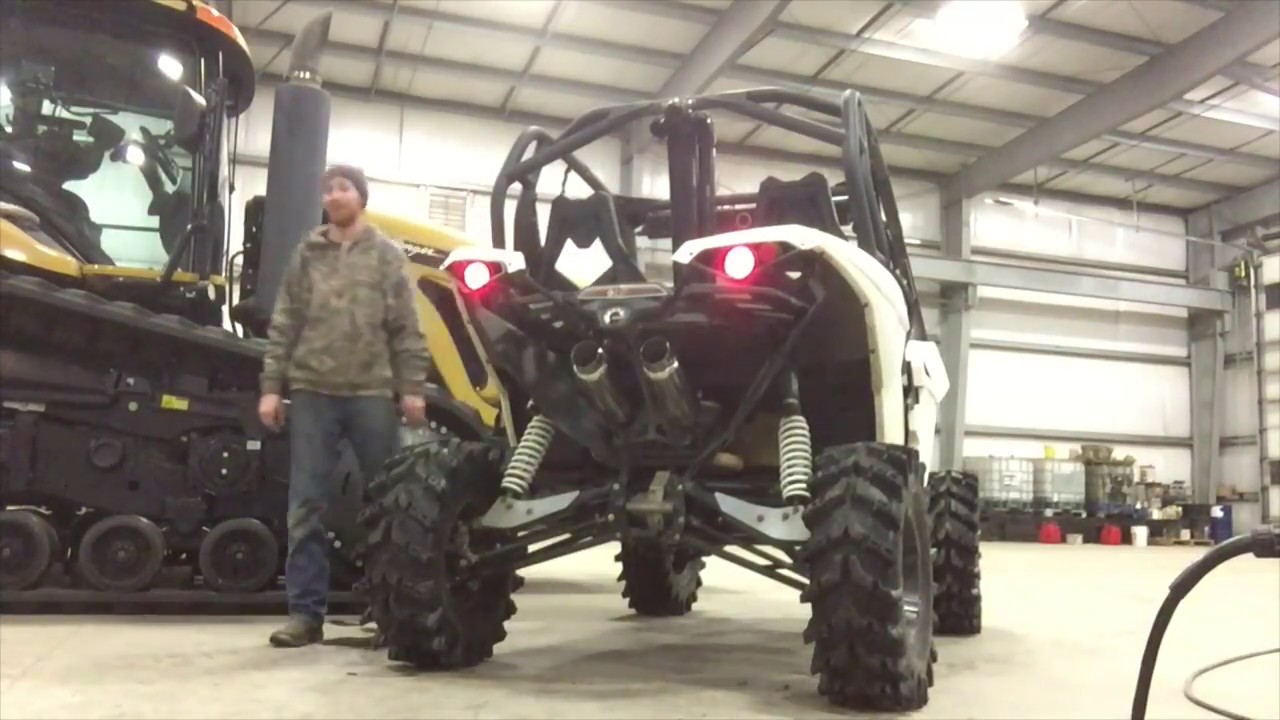 Can am maverick 1000 custom exhaust