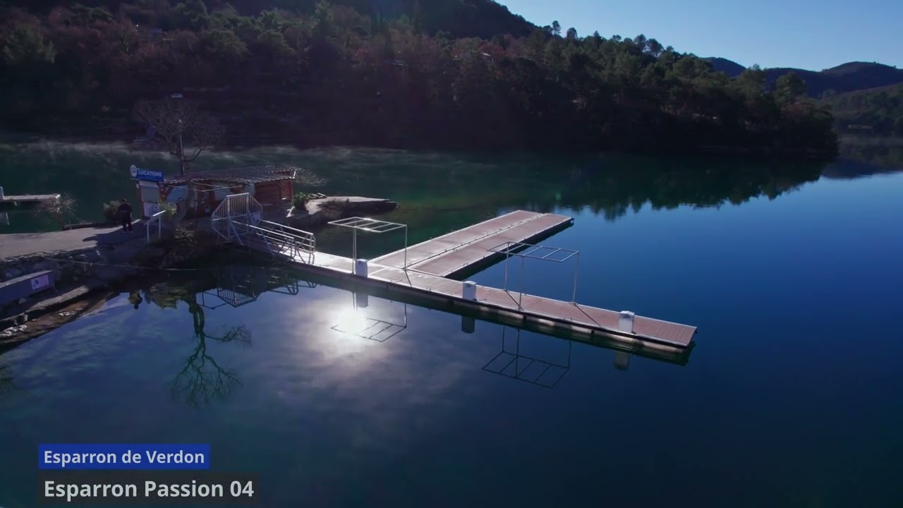 DJI Air 2S : Esparron de Verdon Décembre 2022