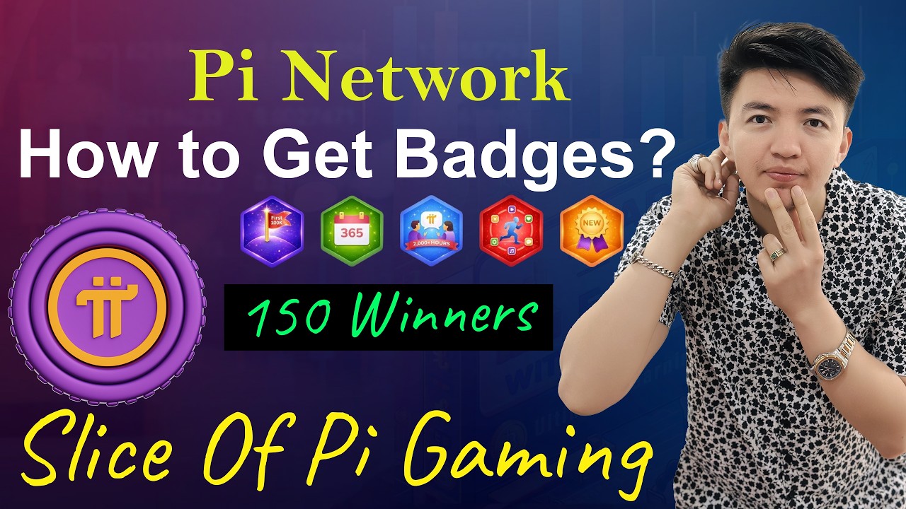 Обновление значков Pi Network | Как получить значки Pi | Новое игровое приложение Slice of Pi