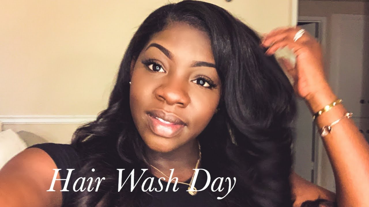 How to wash your sew-in/ weave | How to blend your leave-out