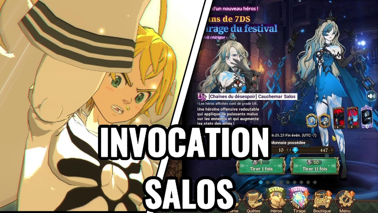 Invocation Salos ! Je Drop ?