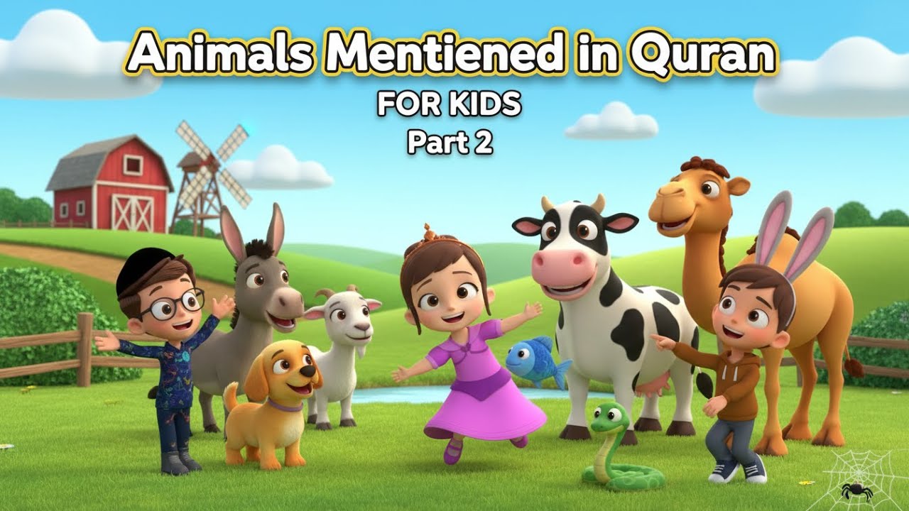 Animals in the Quran – Fun Islamic Learning for Kids Discover Allah’s Creations | Paktaleem Kids