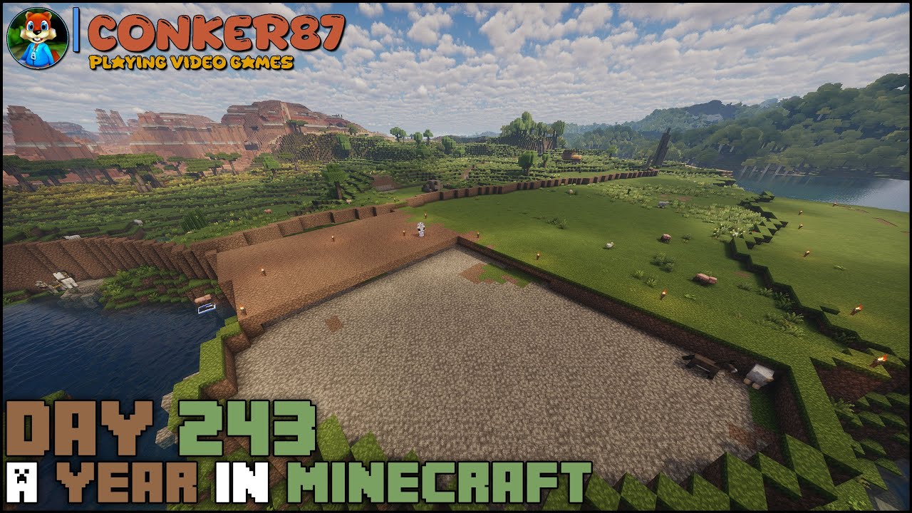 To Terraform A Biome | Day 243 – A Year In Minecraft