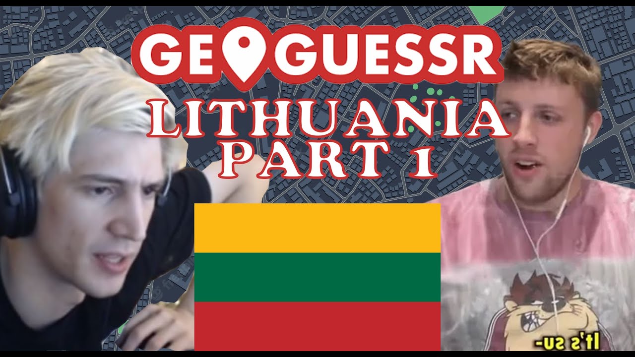 Famous Streamers Trying To Guess LITHUANIA On GeoGuessr COMPILATION PART 1