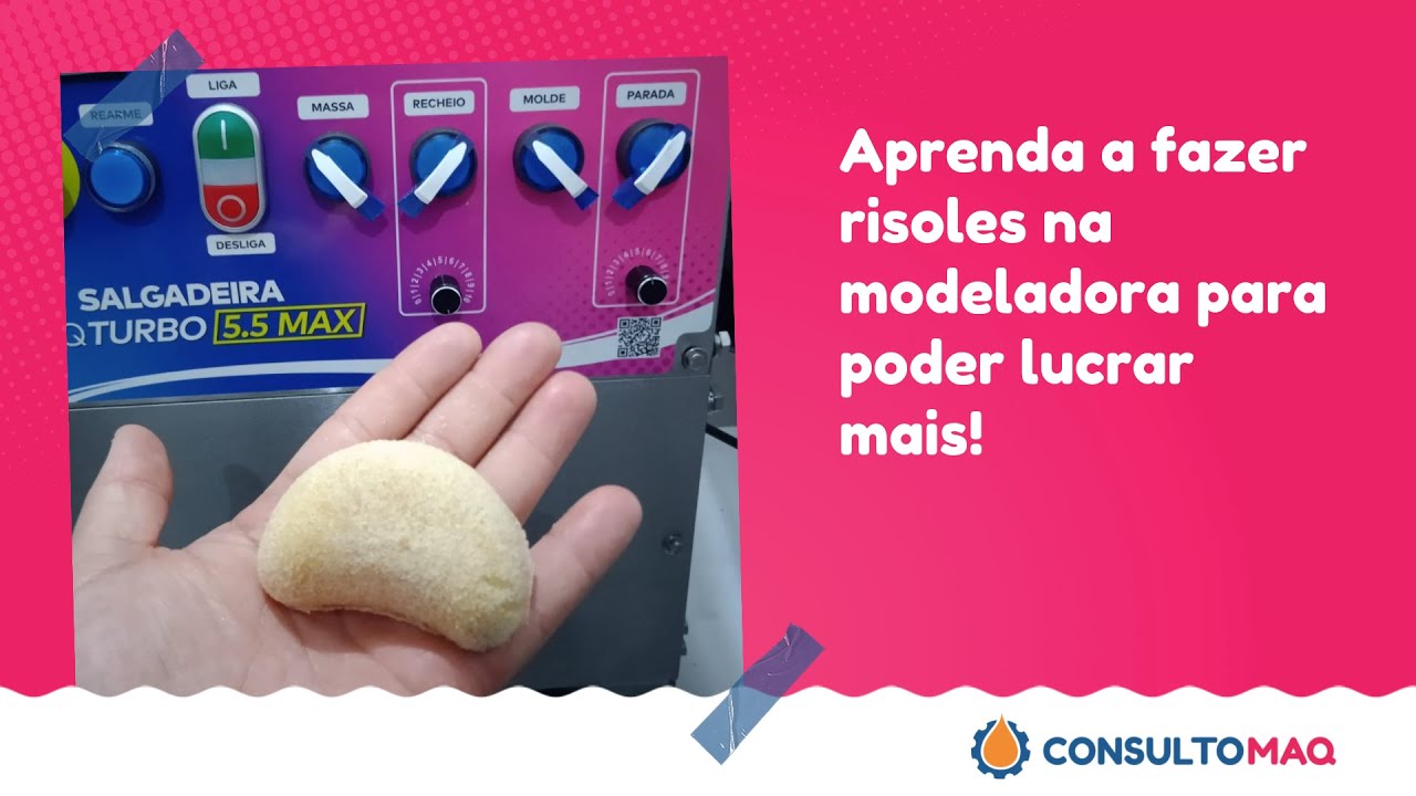 Aprenda a fazer risoles na modeladora para poder lucrar mais!