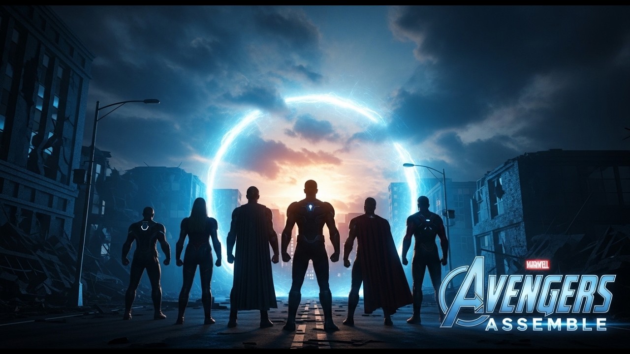 THE AVENGERS Full Story  | When the Sky Opened 🌌 Epic Superhero Movie Story