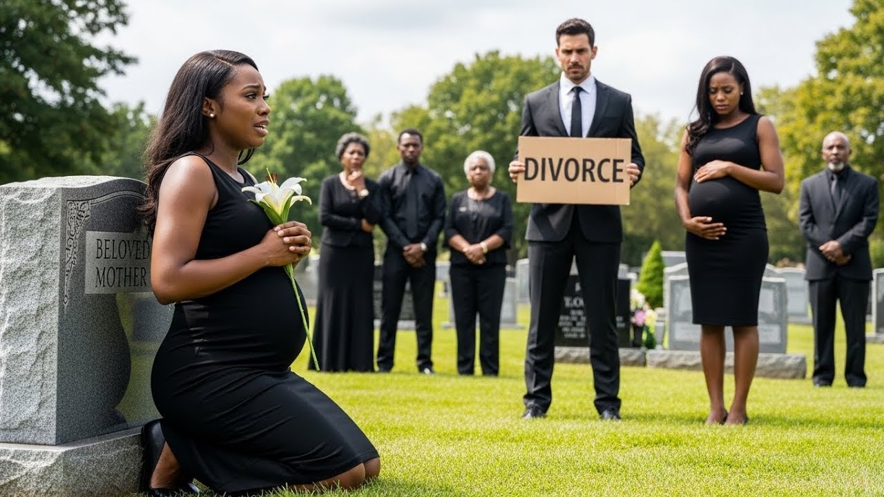 He Divorced His Pregnant Wife at Her Mother’s Burial — Unaware She Just Inherited $500M.