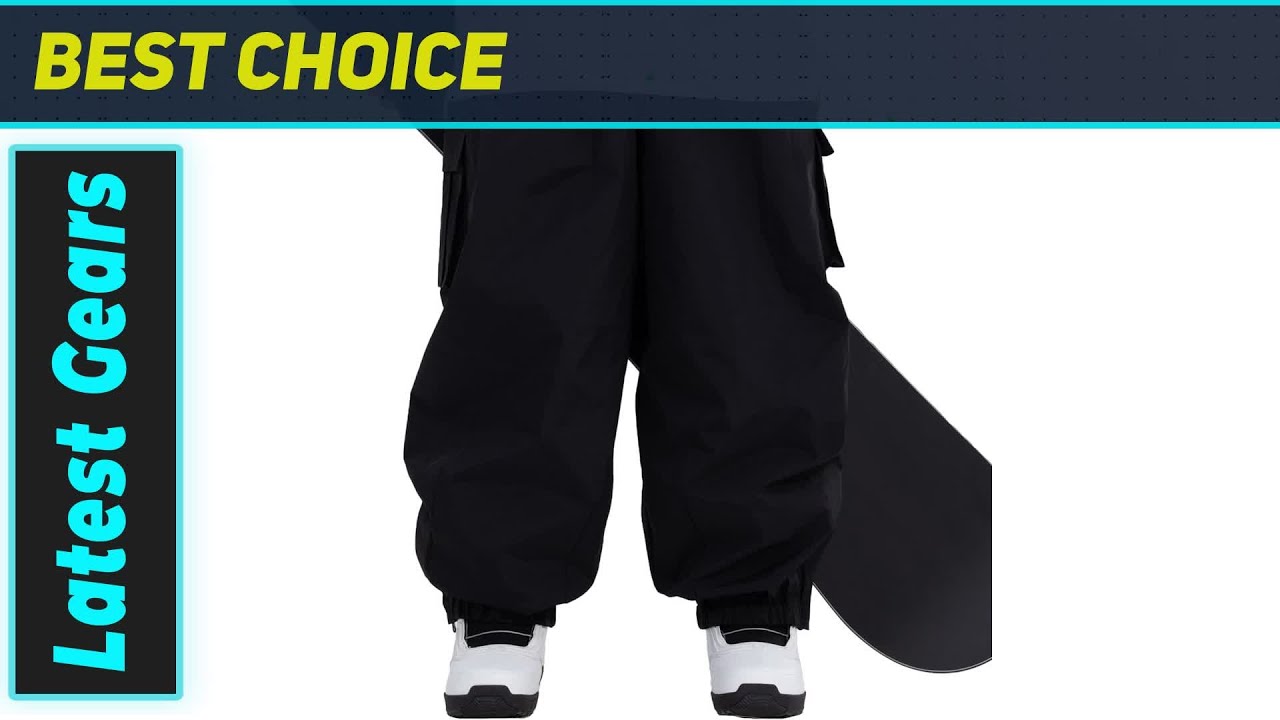 SNOWVERB Ski Pants: Ultimate Comfort & Unstoppable Style for Winter Adventures!