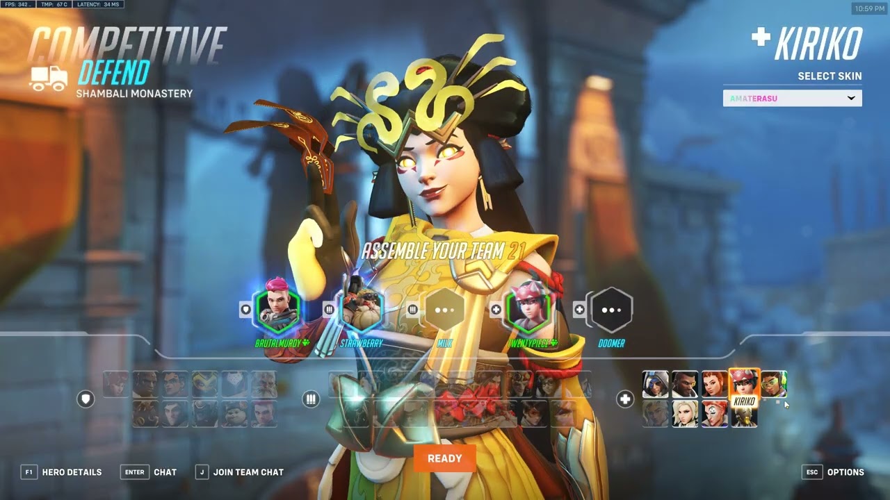 Competitive Shambali Kiriko POV TwentyPiece BrutalMurdyPOTG
