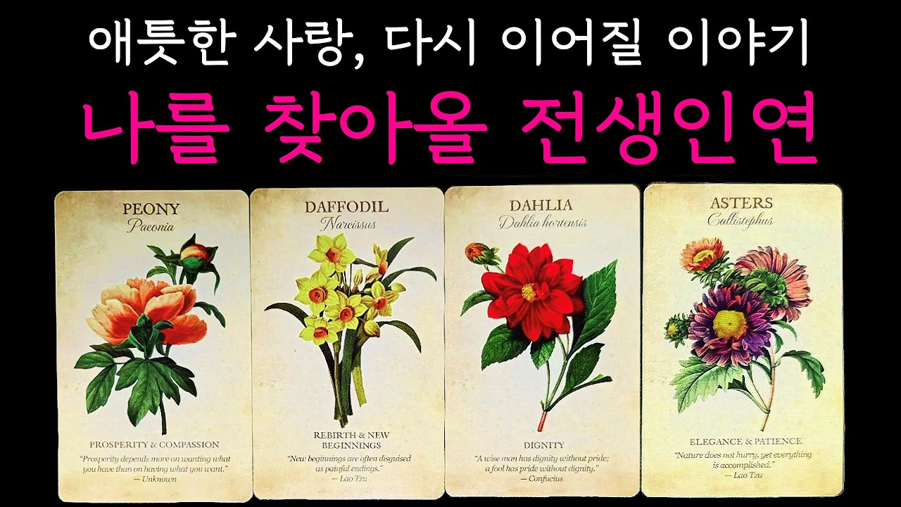 [전생인연타로] 영화같은 전생이야기🍿디테일&소름끝판왕리딩 #전생 #타로 #전생인연