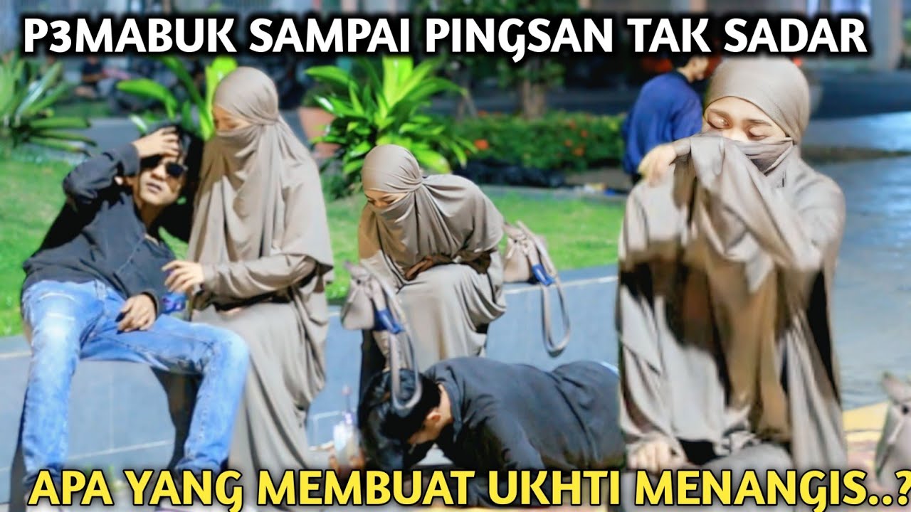 PRANK MABUK, SHOLAWAT!! MULIA SEKALI UKHTI CADAR INI SAMPE NANGIS