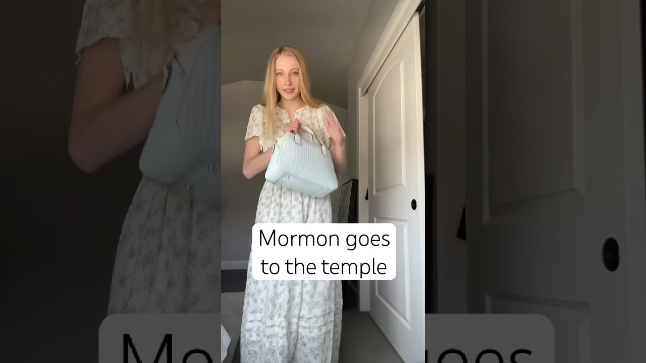 I&rsquo;m a Mormon, get ready with me to go to the temple! #mormon #lds #latterdaysaints