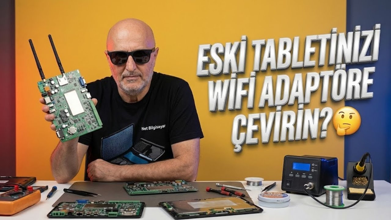 KENDİ  WİFİ  Kartımızı Yapalım  | DIY WiFi From Tablet