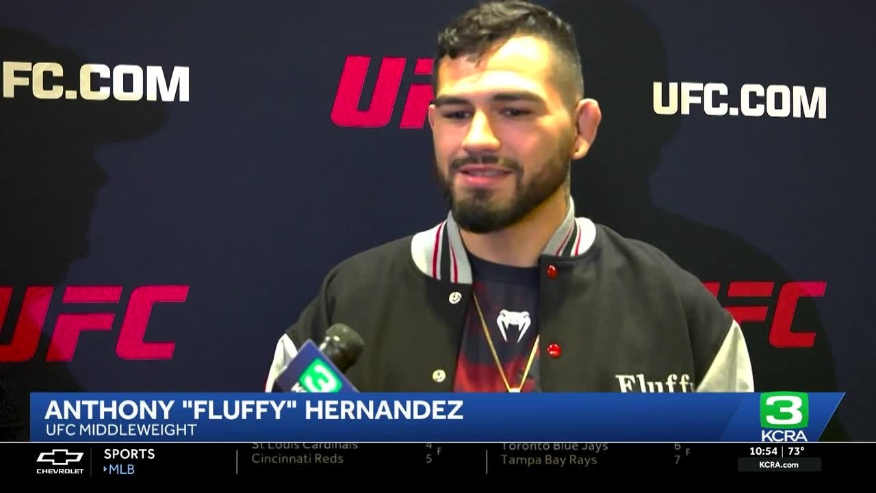Anthony &ldquo;Fluffy&rdquo; Hernandez calls Sacramento UFC main event a 'dream come true' at Golden 1 Center