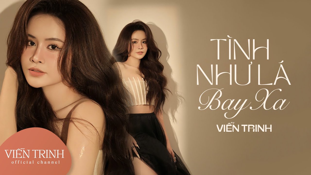 Tình Như Lá Bay Xa - VIỄN TRINH | St: Jimmii Nguyễn Lyrics Video
