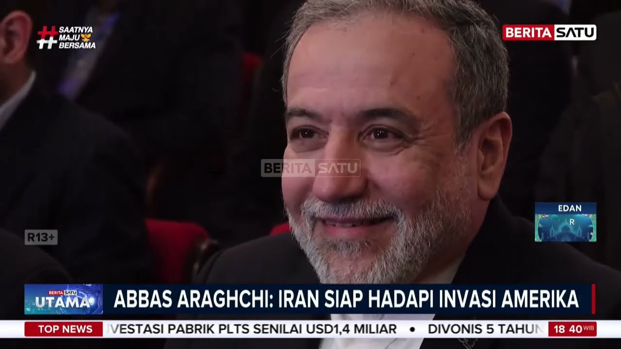 Abbas Araghchi: Iran Tidak Gentar Hadapi Invasi Amerika Serikat #Beritasatu