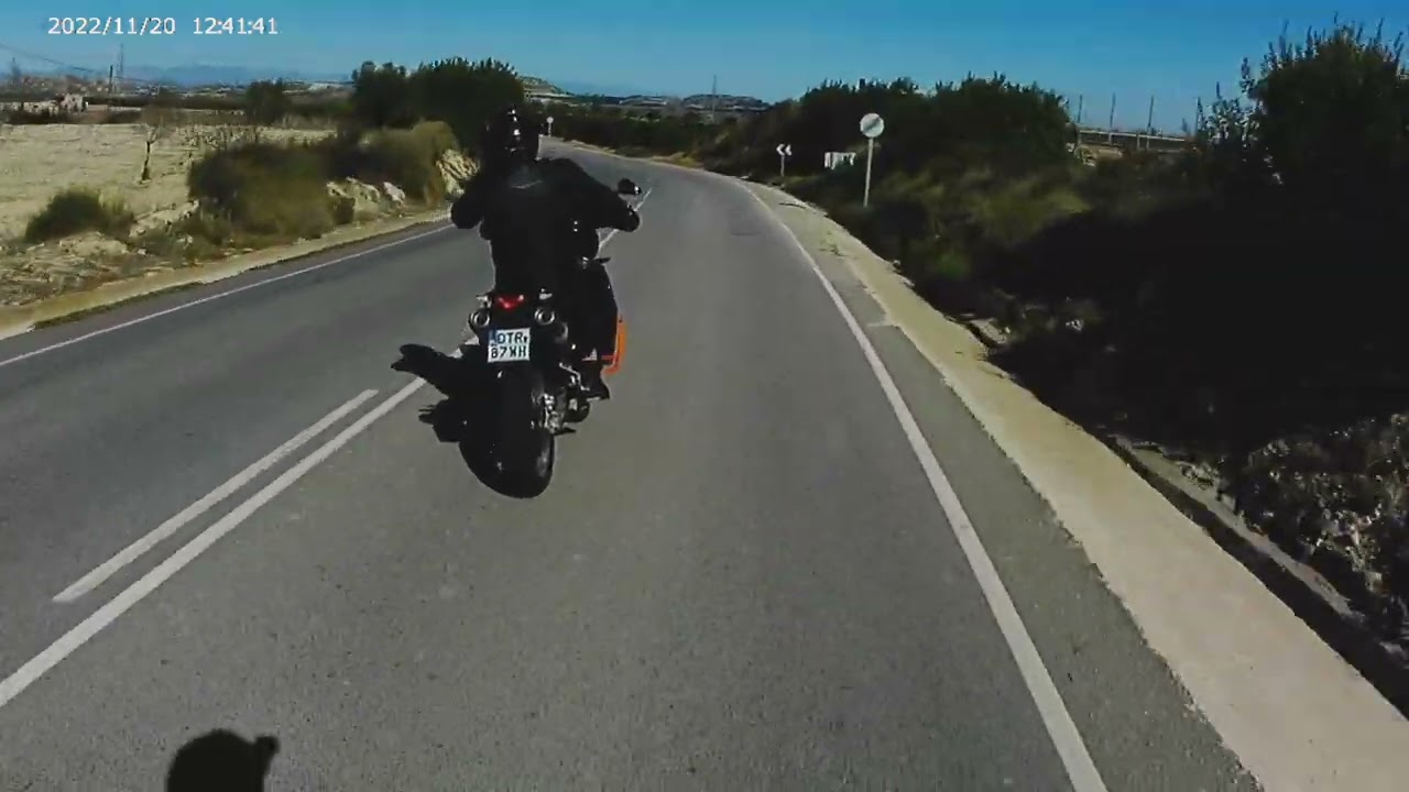 KTM 950 adventure Emilian Piskorowski some riding in Spain