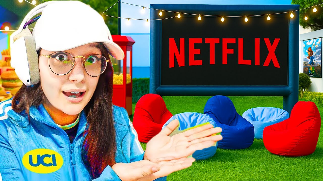 HO COSTRUITO UN CINEMA NEL GIARDINO DI CASA MIA! ROBY POLAR