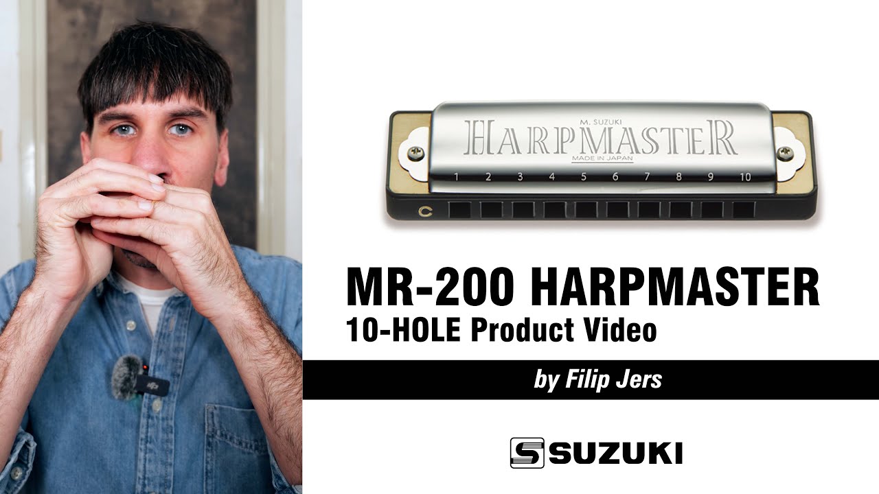 MR-200 HARPMASTER / SUZUKI 10-HOLE Product Video by Filip Jers