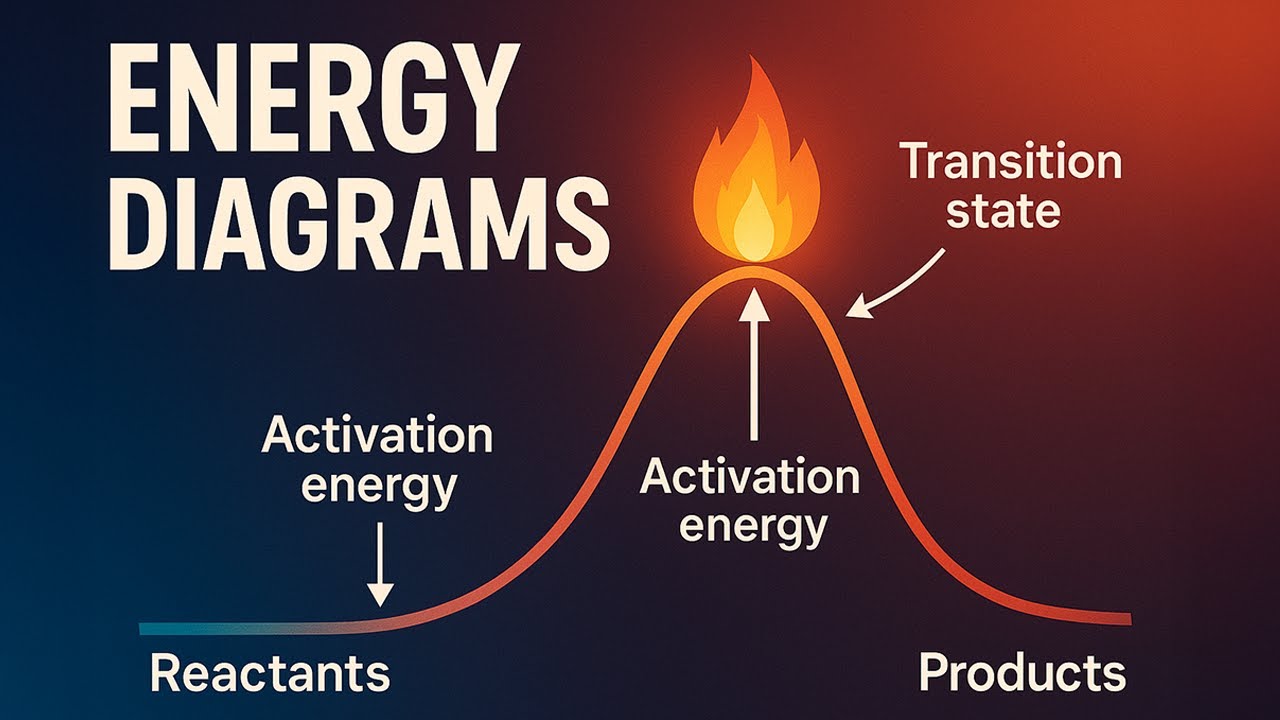 Energy Diagrams & Transition States Explained | Activation Energy + Catalysts