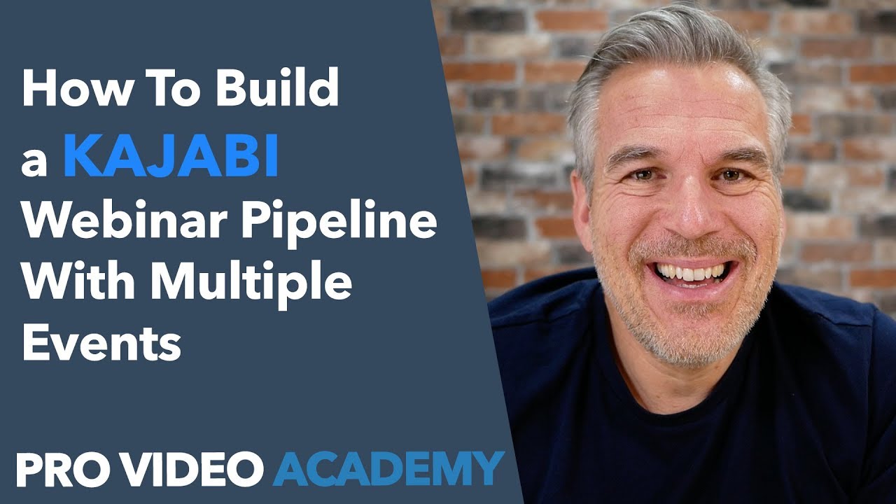How To Create A Webinar Pipeline In Kajabi to Multiple Events/Webinars