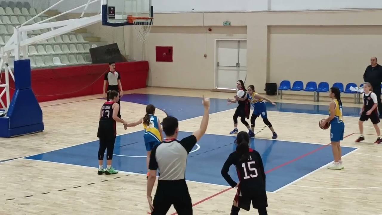 14 şubat 2026 Maç devam ediyor izmir GOXU basketbol🏀 takımı