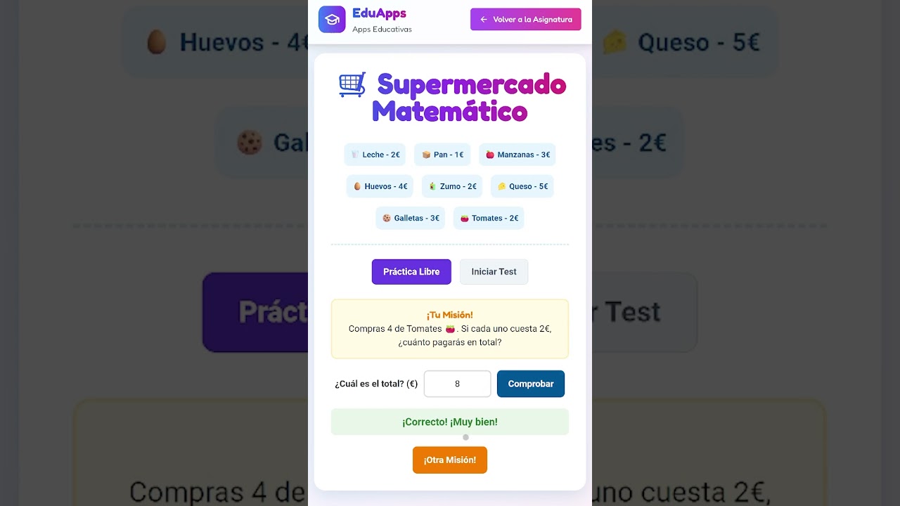 Apps educativas - Supermercado matem&aacute;tico