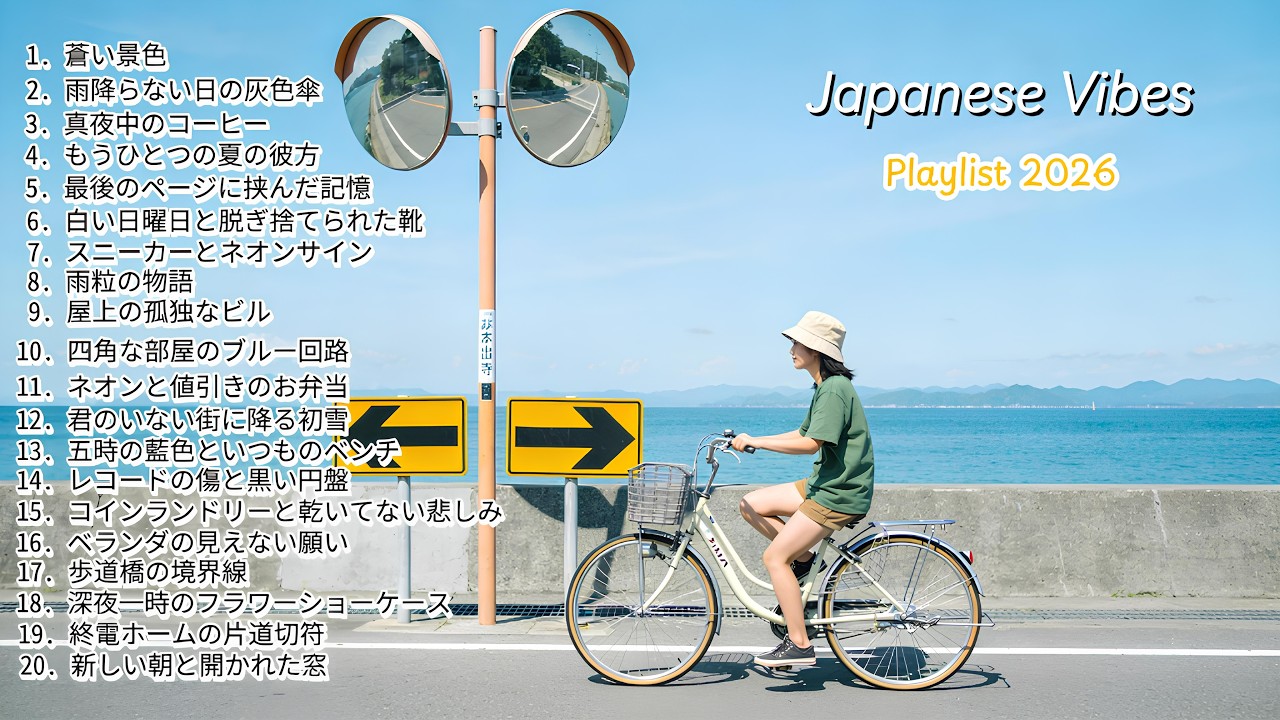 Japanese Pop Vol.5 | Playlist ญี่ปุ่นเพราะๆ ปลอบโยนหัวใจ ฟังได้ทุกเวลา - Flow with Music