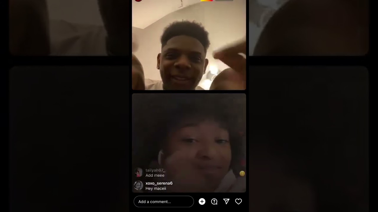 Macei & Her Boyfriend Bravo Flirting On Live🥰🥺