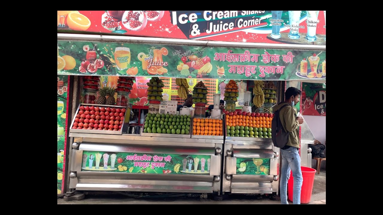 Fruit juice | DELHI JUICE | TOPSIA JUICE | kitkat shake | Milk shakes | kolkata street food |HEALTHY