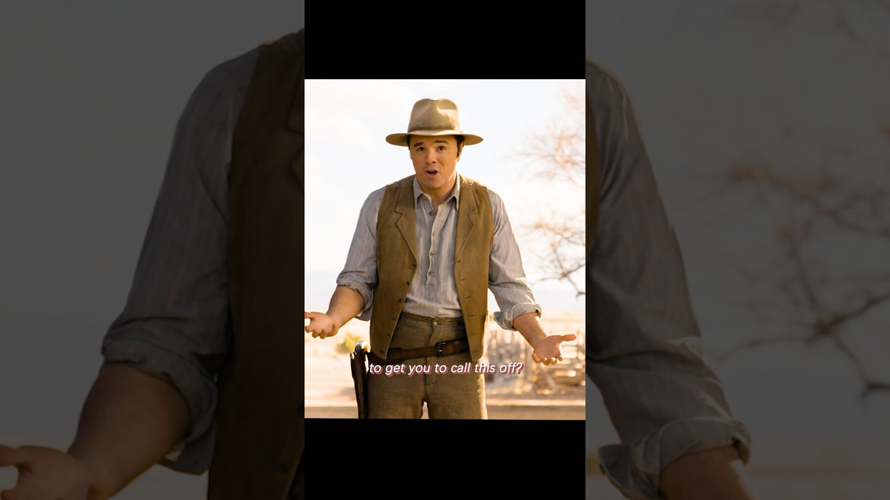 The duel of the cowboys in the West