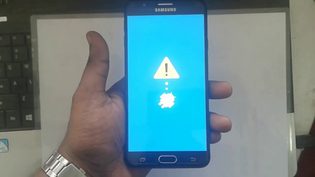 Samsung Galaxy J7 Prime Pattern Lock And Hang Solution
