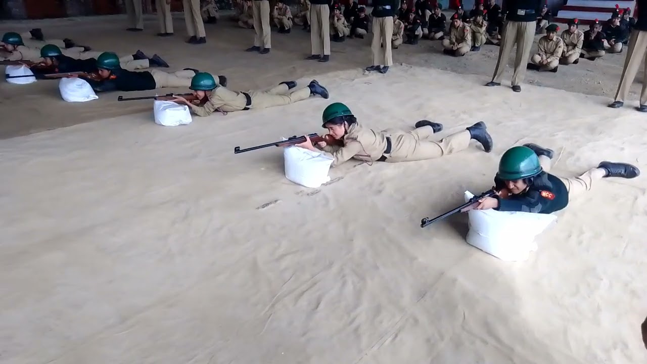 प्वाइंट 22 राइफल की फायरिंग प्रैक्टिस #एनसीसी कैडेट उत्तरकाशी