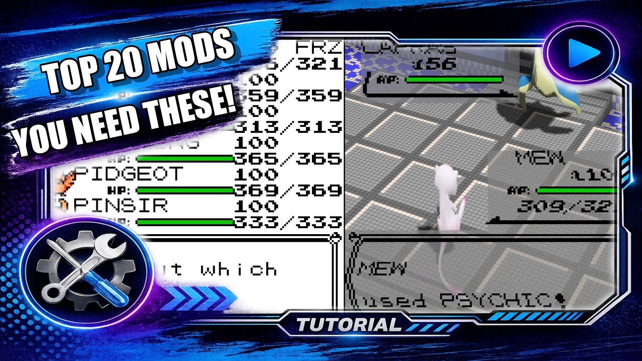My Top 20 Pok&eacute;mon Gen 1 Recomp Mods (With Honorable Mentions!)