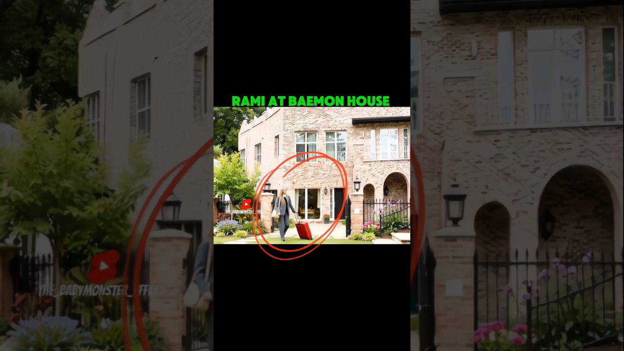 Rami at baemon house 😲#rami #babymonster #fypシ゚viral #shorts