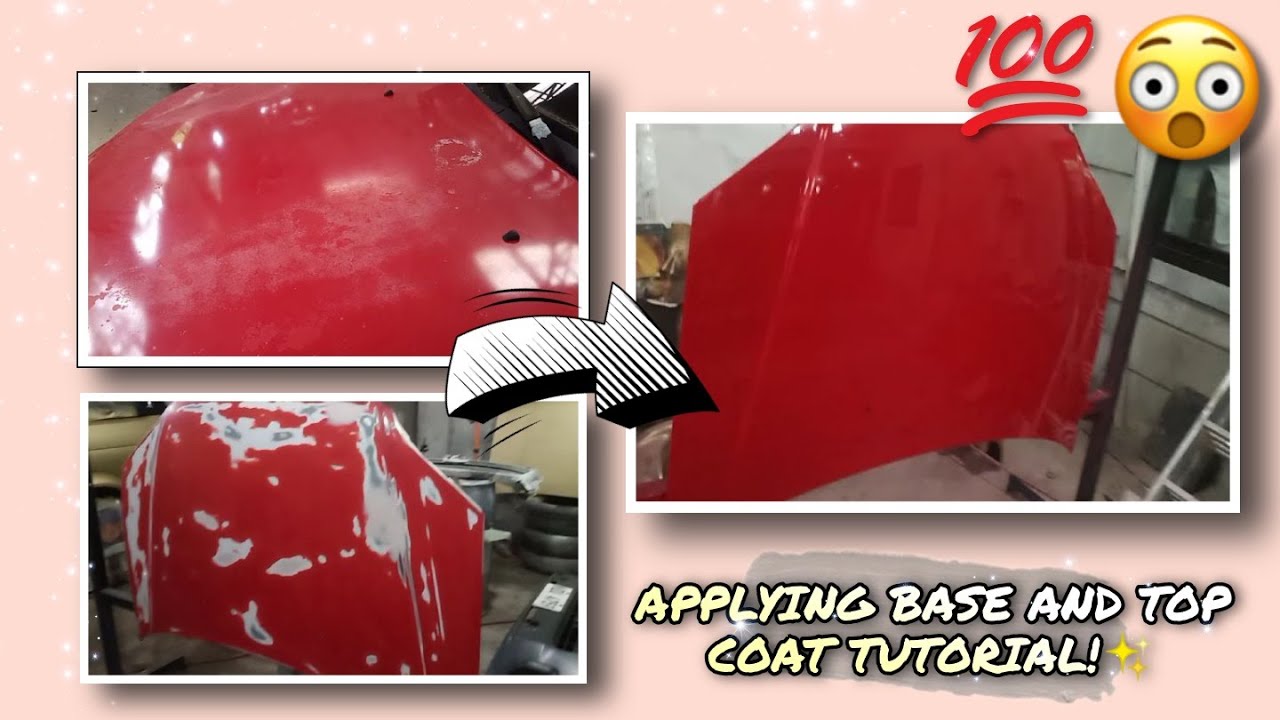 PAANO MAG APPLY NG BASE COAT AT TOPCOAT? Guide and Tips procedure.(anzahl paint)