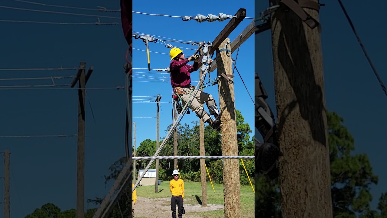 changing out dead-end insulator