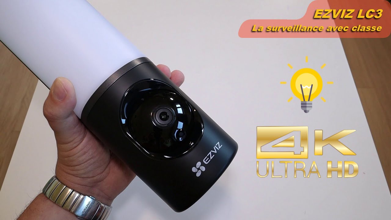 Ezviz LC3 : la surveillance au pied du mur