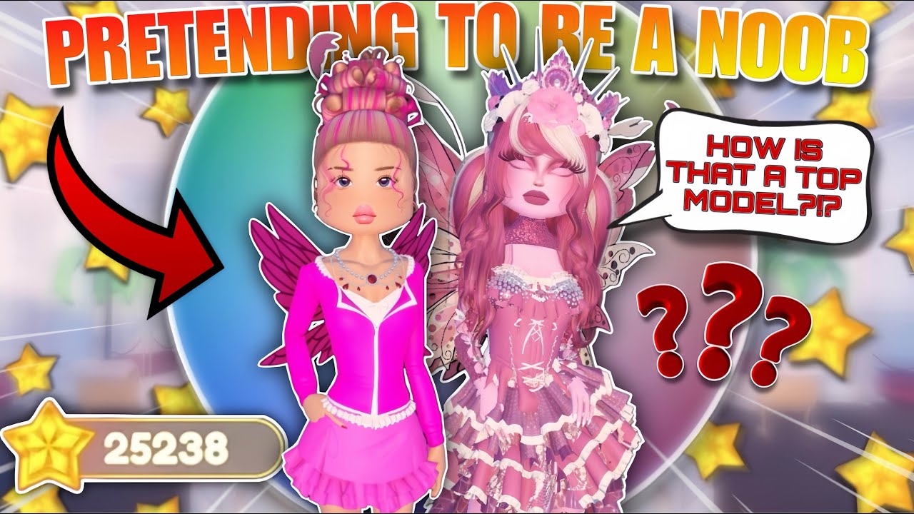 TROLLING In PRO Servers As A *TOP MODEL* In Dress To Impress!! (Roblox)