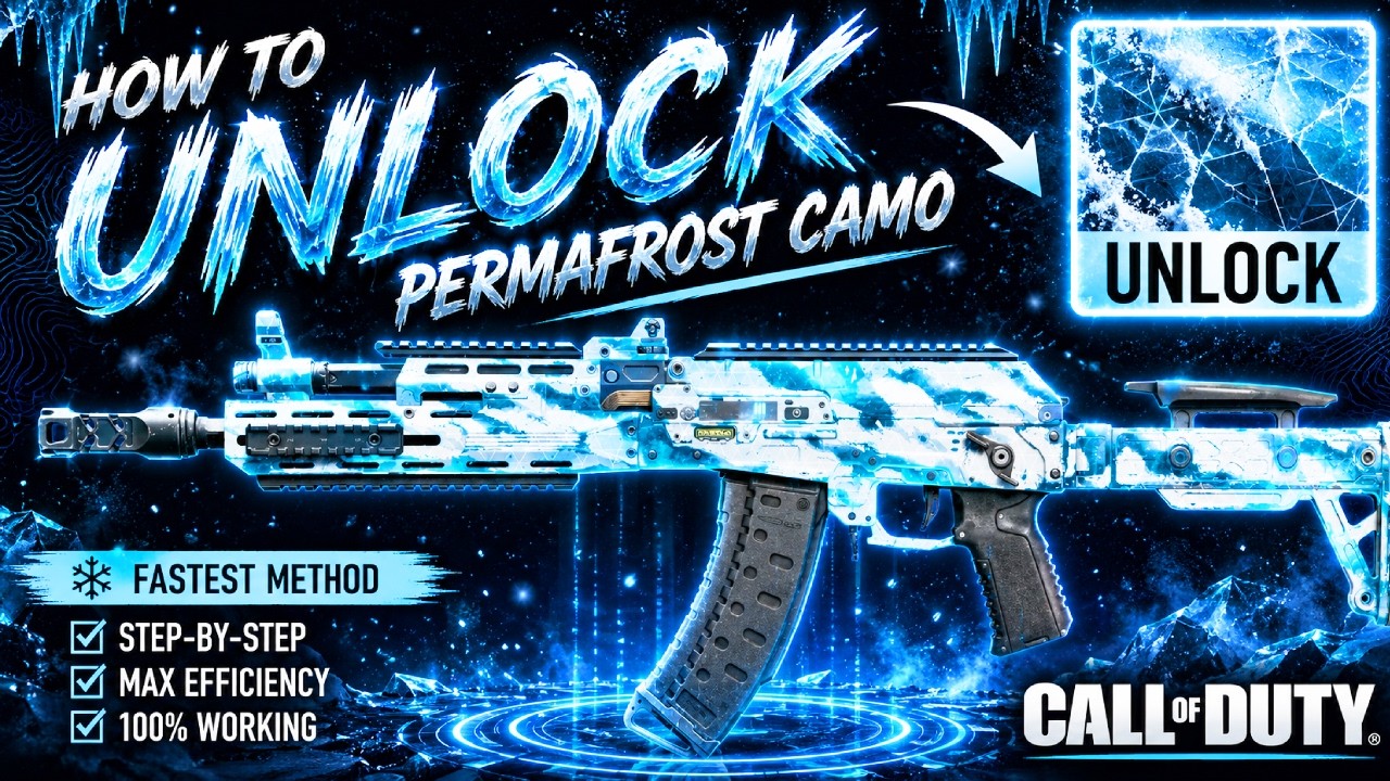THE PERMAFROST CAMO FROM B03 IS BACK! Fastest Unlock Method (BO7 Illicit Cargo Event)