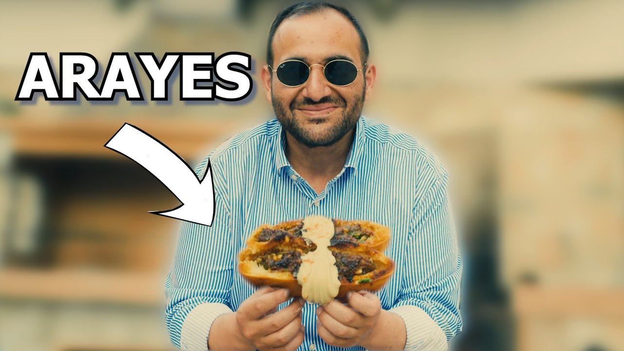 Arayes  die BESTE  PITA am Grill !!