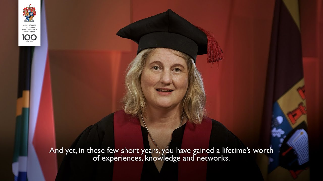 Faculty of Law, Stellenbosch University, March2021 graduation ceremony