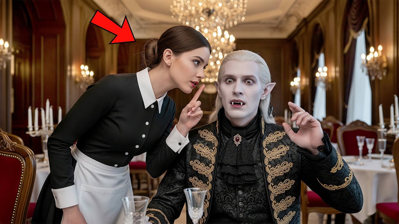 The Vampire King Insulted a Waitress — Until She Said Three Words That Froze the Entire Restaurant