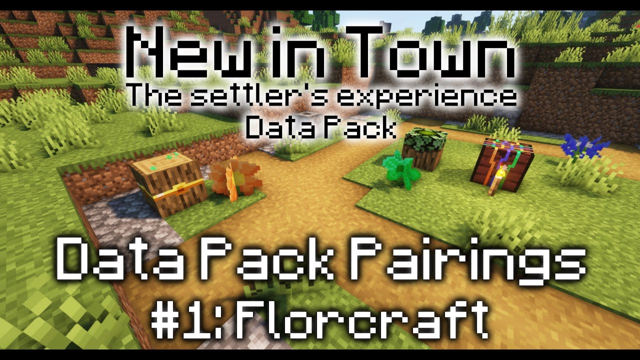 Data Pack Pairings #1: NEW IN TOWN x FLORCRAFT