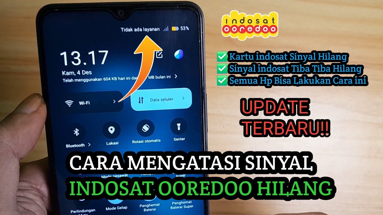 Cara Mengatasi Sinyal Hilang Indosat Ooredoo | Kartu Indosat Panggilan Darurat Saja