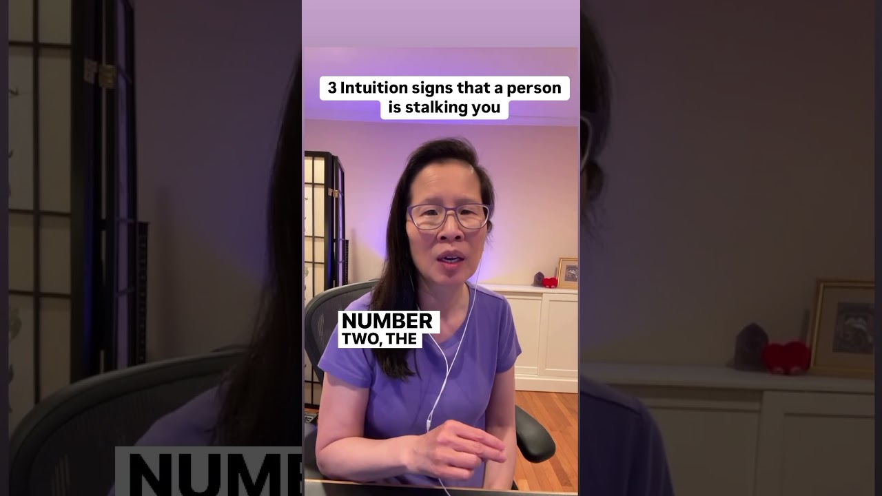 3 Intuition signs that a person is stalking you