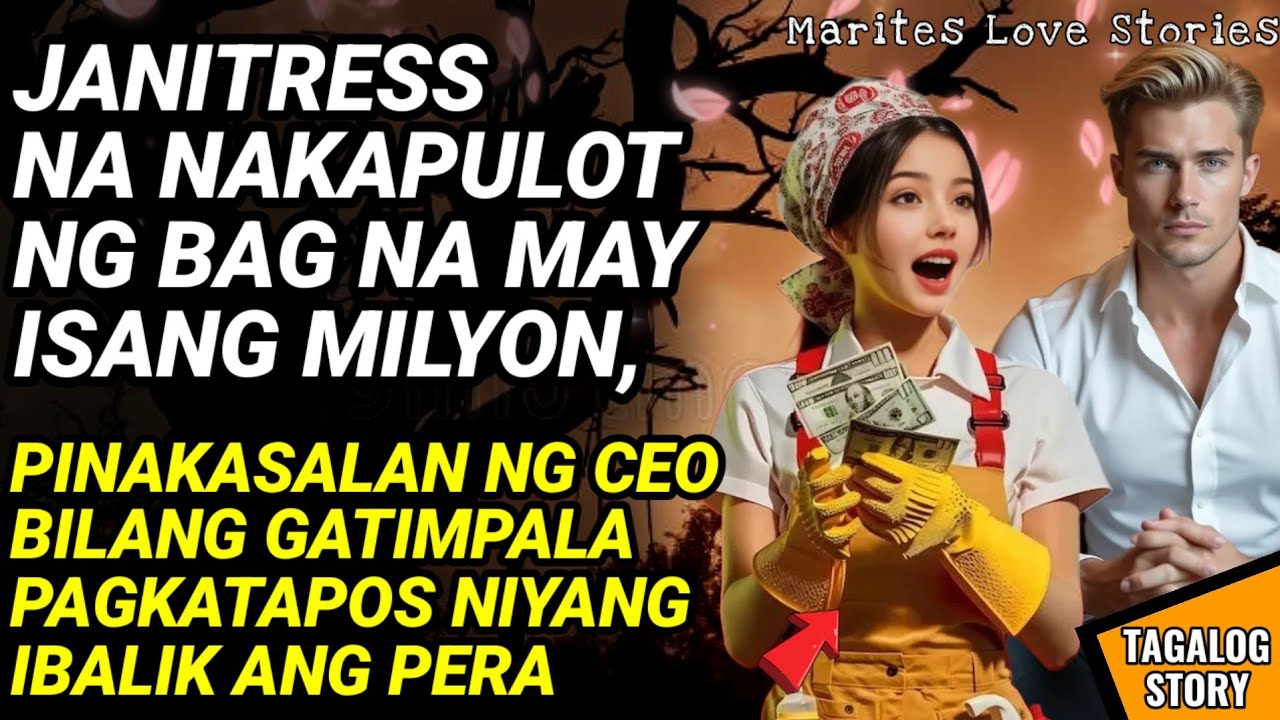 JANITRESS NA NAKAPULOT NG BAG NA MAY ISANG MILYON, PINAKASALAN NG CEO / KWENTONG BILYONARYO