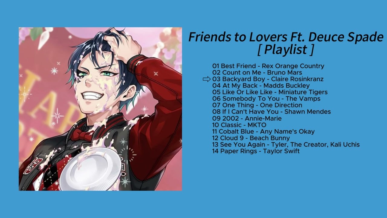 Friends to Lovers Ft. Deuce Spade | Twisted Wonderland Playlist