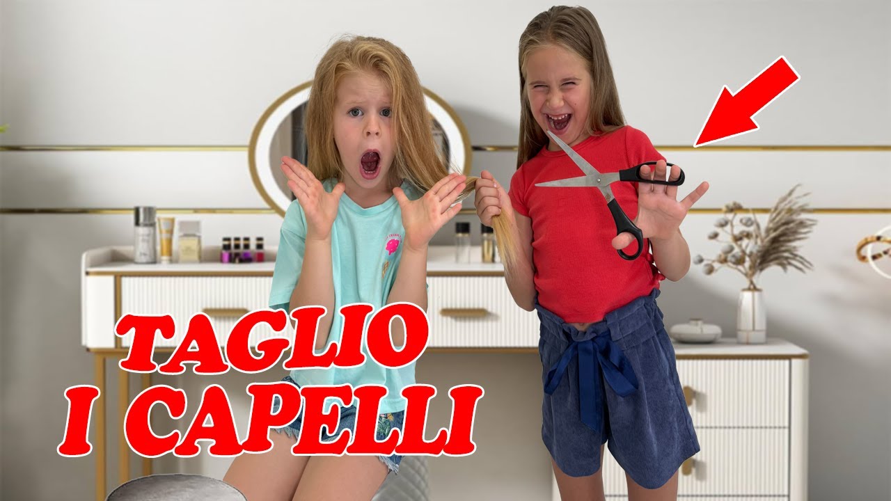 ERIKA E VANESSA TAGLIANO I CAPELLI 😱 •SORPRESA FINALE•