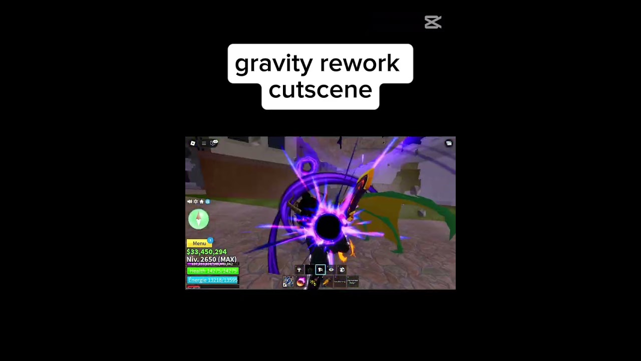 gravity rework cutscene #gravity #cutscene #bloxfruitsupdate #bloxfruits